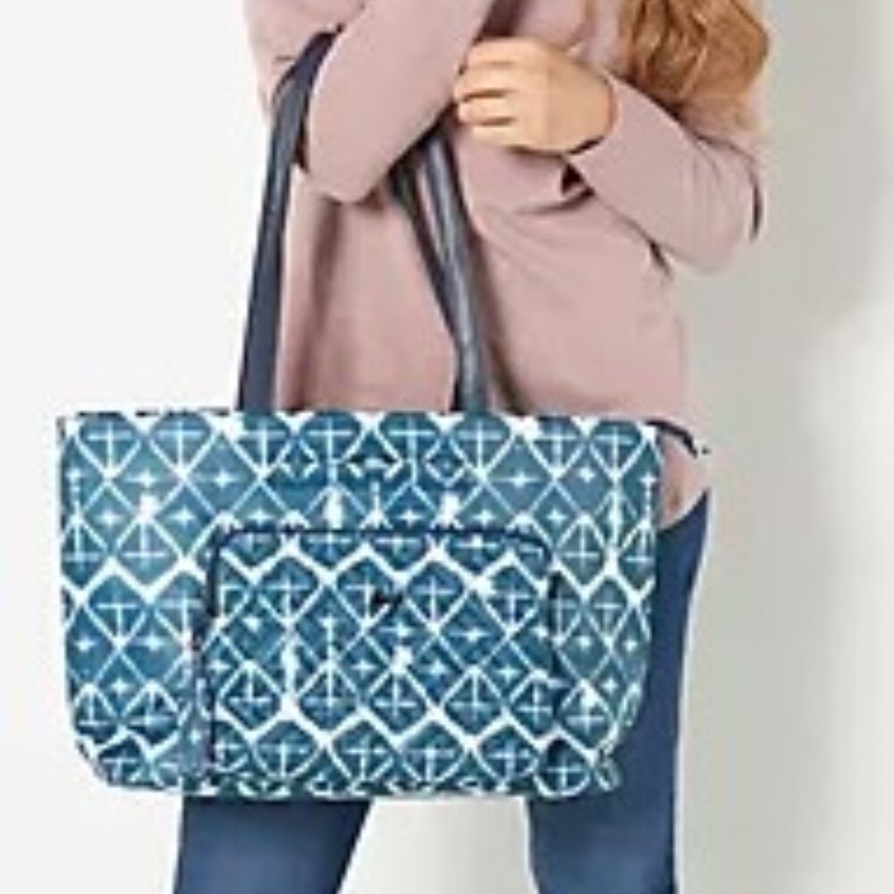 LUG Arpeggio Tote Bag - Diamond Navy - Picture 5 of 5